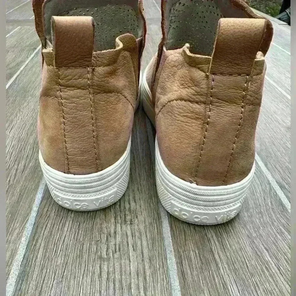 Dolce Vita Tate Perforated‎ Suede Sneakers - Picture 3 of 5